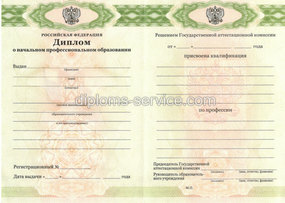 Диплом ПТУ 2010-2026 годов